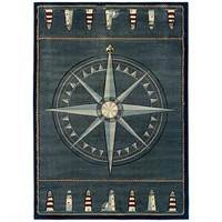 New ($90) United Weavers Compass Rose