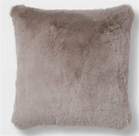New Faux Rabbit Fur Decorative Throw Pillow