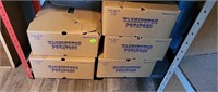 5 Boxes of Unsorted Books (back house)