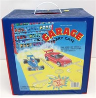 Vintage Carrying Case with 72 Diecast Cars