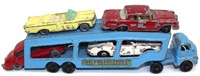 Vintage Matchbox Car Transporter #2 w/Cars