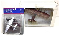 2 Diecast Airplanes In Packages