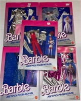 Set of 5 Barbie Astro Fashions