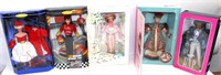 Lot of 5 Barbie Dolls, New in Boxes
