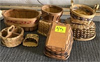 8-assorted baskets