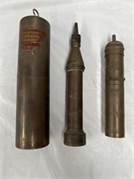 Brass water botter & fire hose nozzle