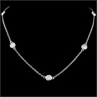 14K Gold 1.40ctw Diamond Necklace