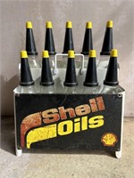 Original Shell oils rack complete