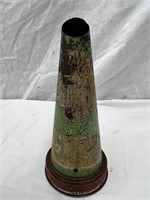 A P Penn tin oil bottle top
