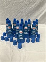 10 Esso multigrade oil bottle tops & caps