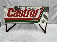 Castrol oil bottle rack