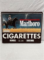 Original Marlboro cigarette sign approx 75 x 60 cm
