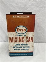 Esso gallon mixing can