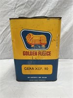 Golden Fleece Gear XEP 90 gallon oil tin