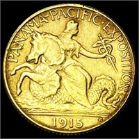 1915-S Gold $2.50 Panama-Pacific CLOSELY
