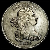 1805 Draped Bust Half Cent UNCIRCULATED