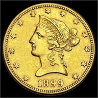 1899-S $10 Gold Eagle UNCIRCULATED