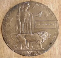 World War I Memorial Plaque1919