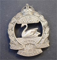 10 Western Australian Mounted Infantry badge