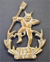 Australian 13th Light Horse cap badge