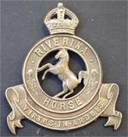 Australian 21st light horse regiment cap badge