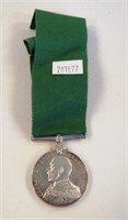 Royal Navy Reserve Long Service medal George V