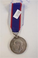 Royal Fleet Reserve Long Service medal George V