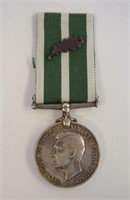 Royal Naval Reserve Long Service medal George VI