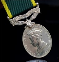 George VI Efficient Service Medal - S Rhodesia