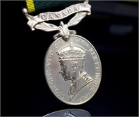 George VI Efficient Service Medal - CANADA