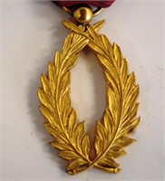 Belgium Gilt Laurel Leaf Medal
