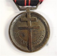 WWII Patria Non Immemor France resistance medal