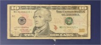 $10.00 Star Notes-3-random Circulated