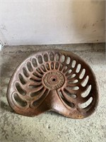 Original H.V.McKay Sunshine tractor seat