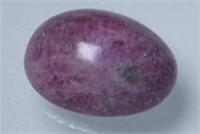 Certified 9.30 Cts Oval Cut Natural Ruby