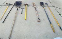 Group of Tools with Masonary