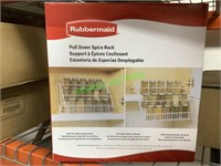 Rubbermaid pull down spice rack