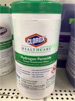 Clorox hydrogen peroxide disinfectant wipes