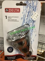 Delta single spray shower heads