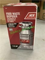 Ace 1/3 hp food waste disposer
