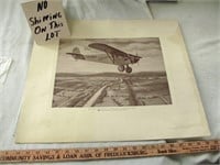 Phillips 66 / Fairchild Vintage Airplane Print