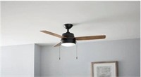 Caprice 44" Integrated Matte Black Ceiling Fan
