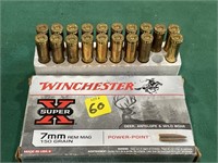 19 - Winchester 7mm Mag 150gr. Ammo