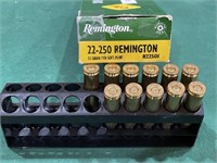 8 - Remington 22-250 55gr. Ammo