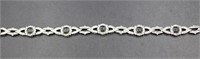 Sterling genuine black diamond bracelet