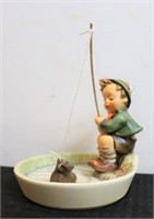 Made in W Germany Hummel Just Fishing figure