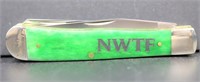 BNIB Case NWTF green bone smooth trapper