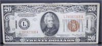 1934A Hawaii $20 note