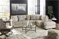 Ashley 80305 Decelle Putty 2 pc Sectional Sofa