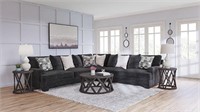 Ashley 59603 Lavvernett Charcoal 3 pc XL Sectional